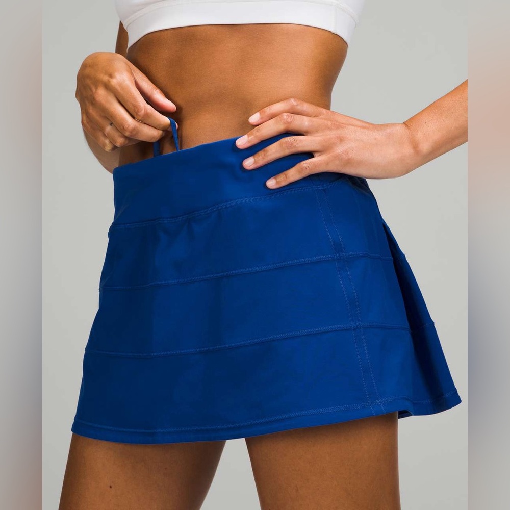 lululemon athletica Women's Royal Blue Athletic Skort